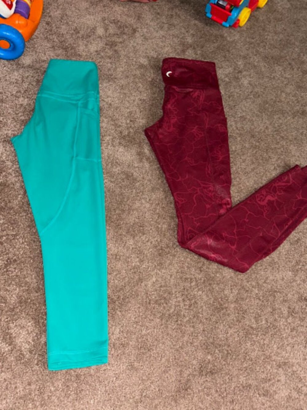 Zyia Active Legging Bundle Size 2 High Rise Pocket Leggings 2 Pair Lot